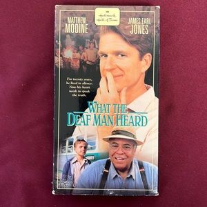 What the Deaf Man Heard - VHS